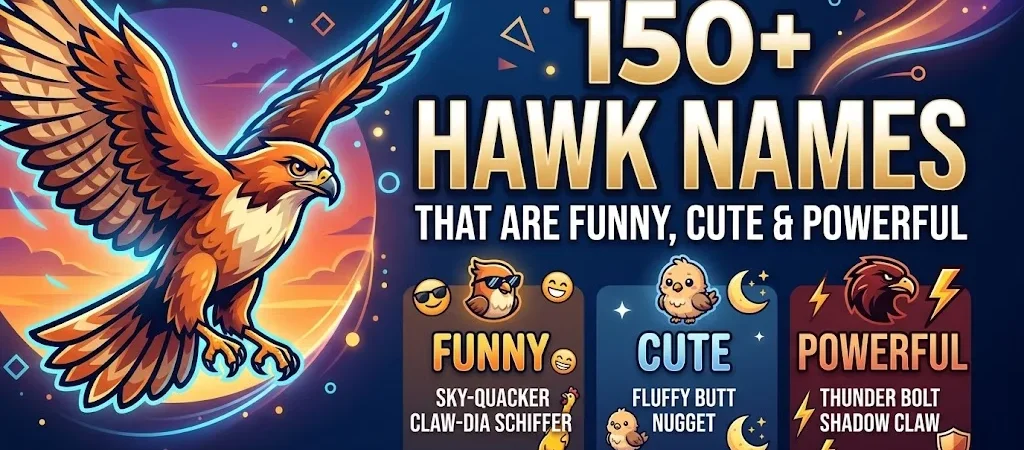 900+ Hawk Names That Are Funny, Cute & Powerful