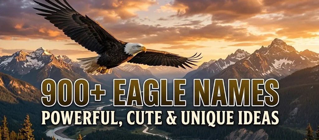 900+Eagle Names: Powerful, Cute & Unique Ideas