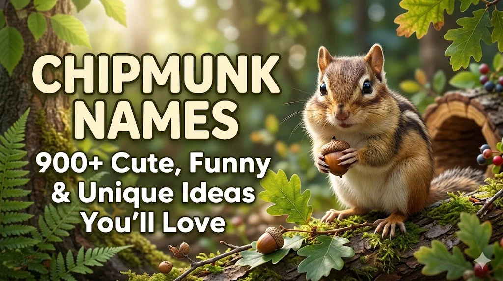 🌰 Best Chipmunk Names for Every Personality