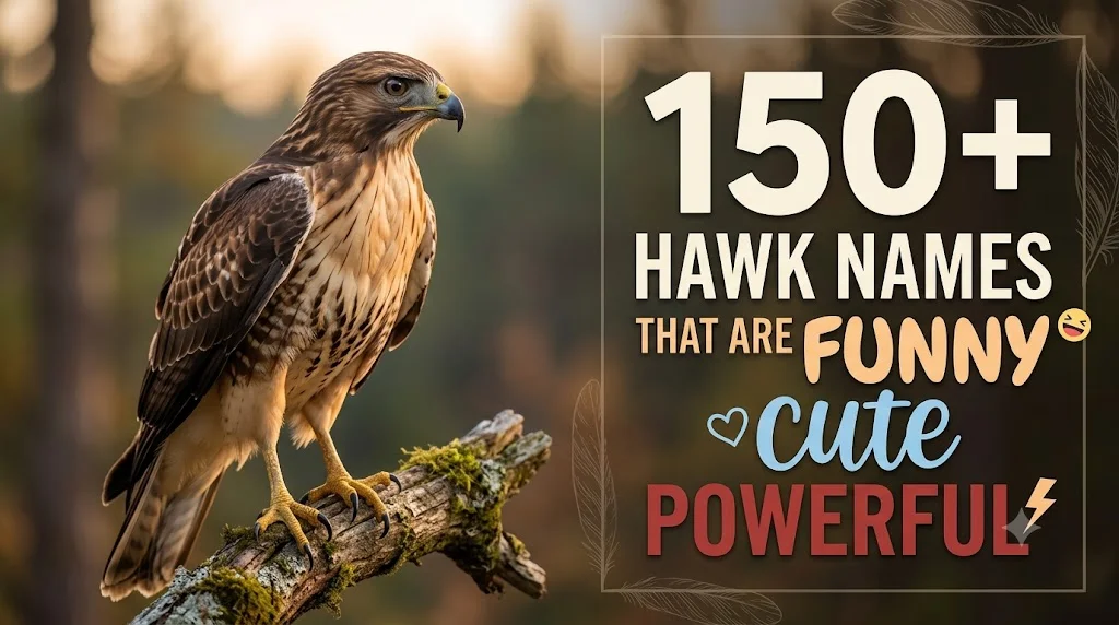 🦅 Cute Hawk Names That Melt Your Heart