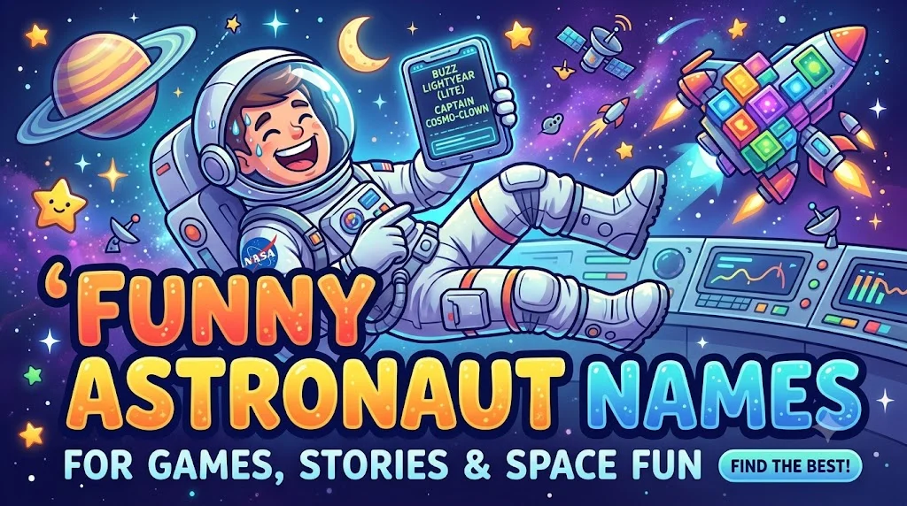 Funny Astronauts Names Reddit