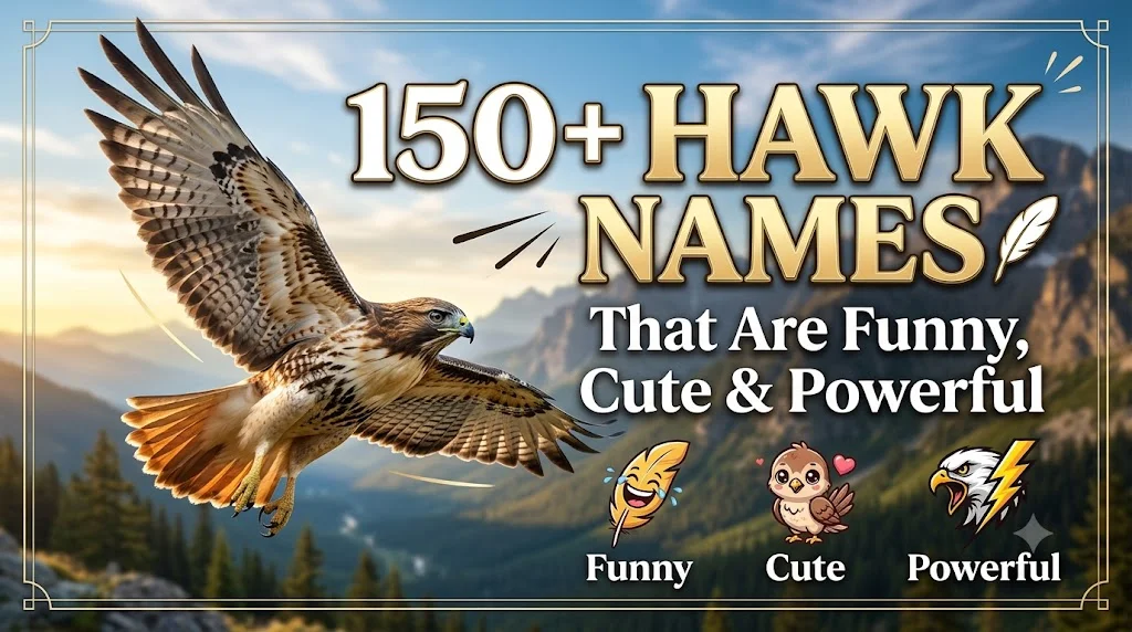 😂 Silly Hawk Names That Make You Laugh Instantly