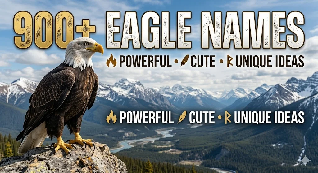 🔥 Unique Eagle Names for Your Fierce Bird Companion