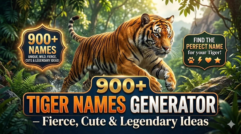 Unique Tiger Names