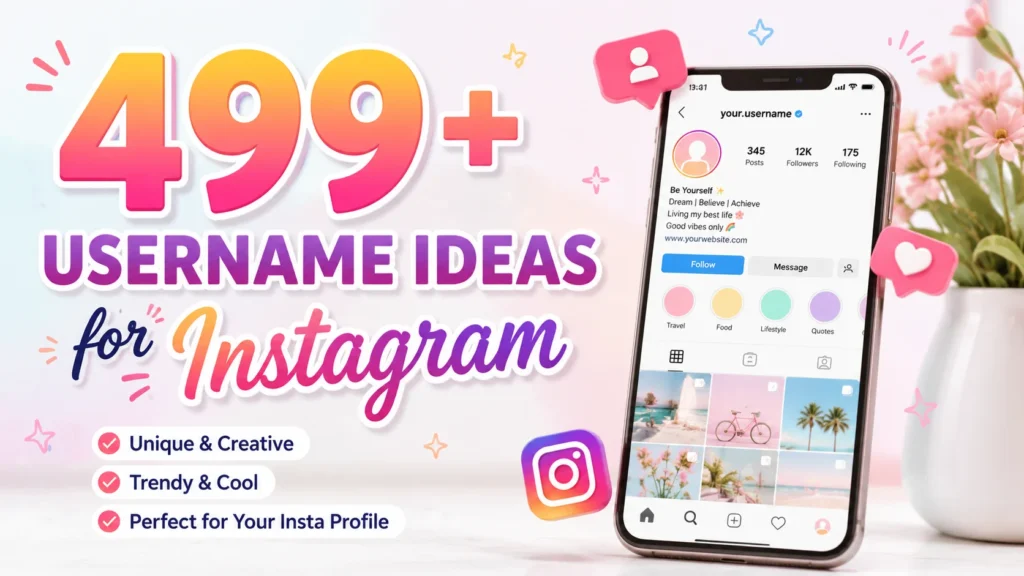username ideas for instagram