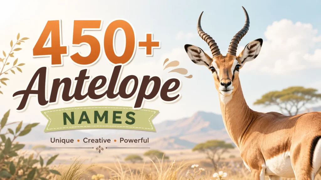 Antelope Names