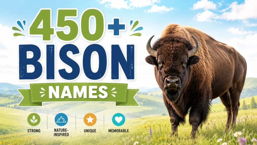 bison names