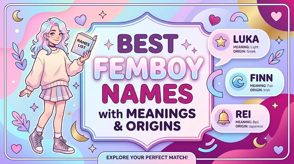 Femboy Names Japanese