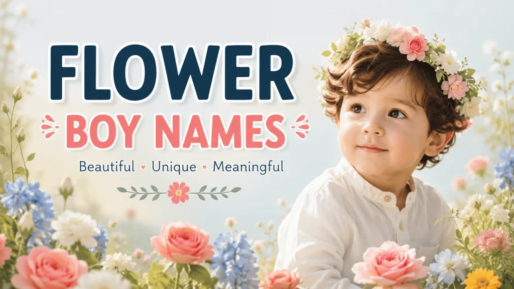 flower boy names