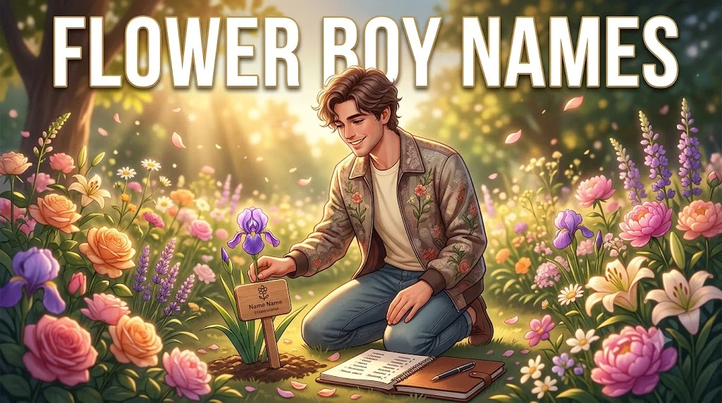 flower boy names