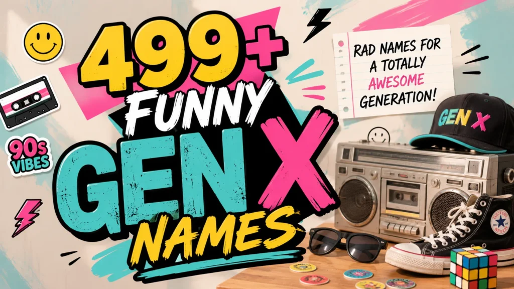 Gen X Names