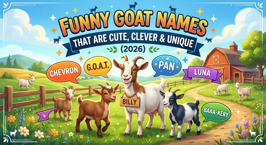Funny Goat Names