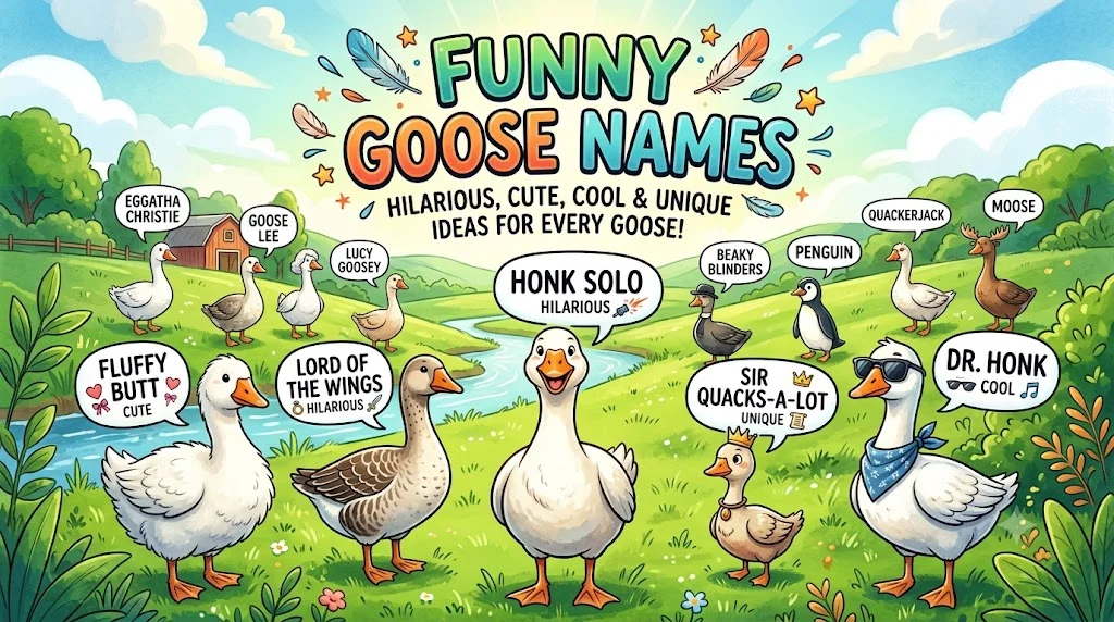 Funny Goose Names