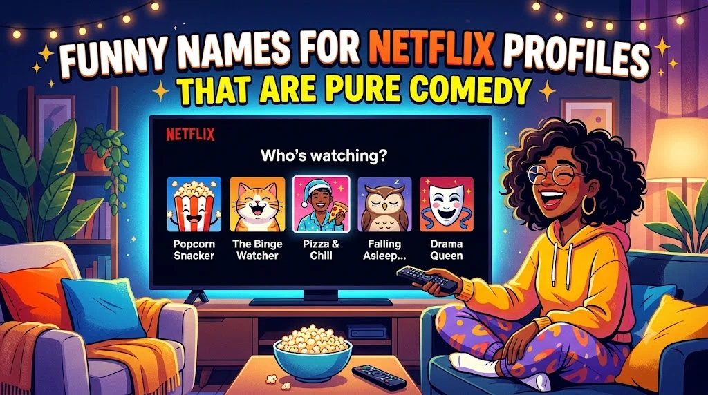Funny Netflix Profile Names Generator