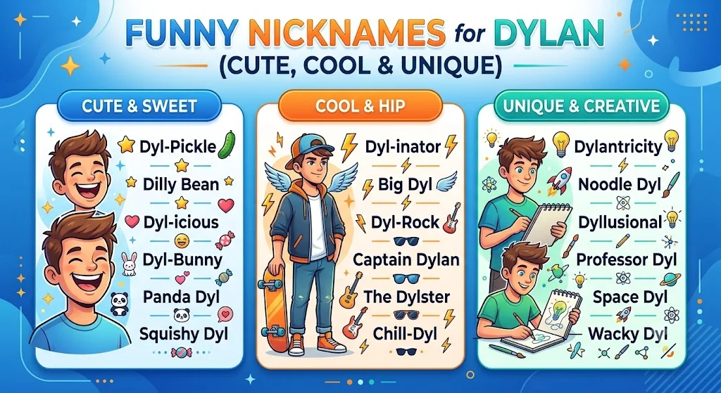 Funny Nicknames for Dylan