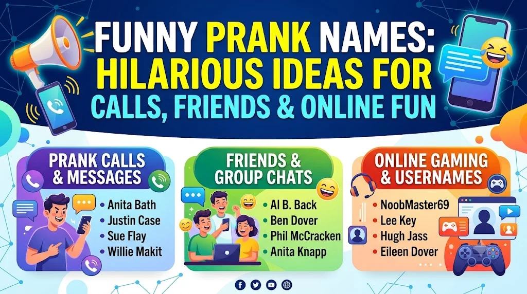 Funny Prank Names Inappropriate
