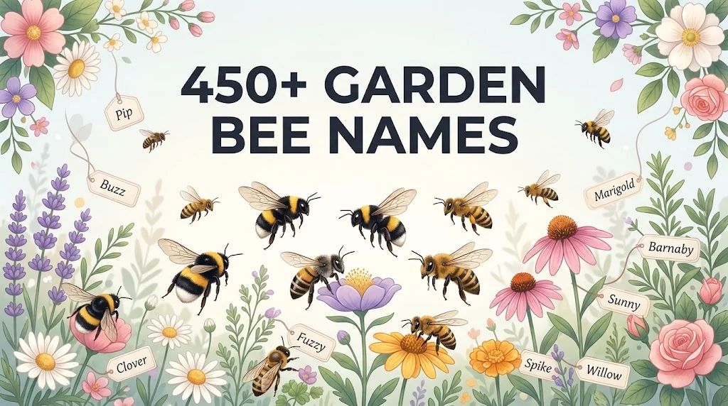 garden bee names