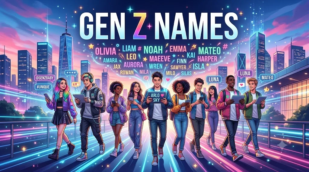 gen z names