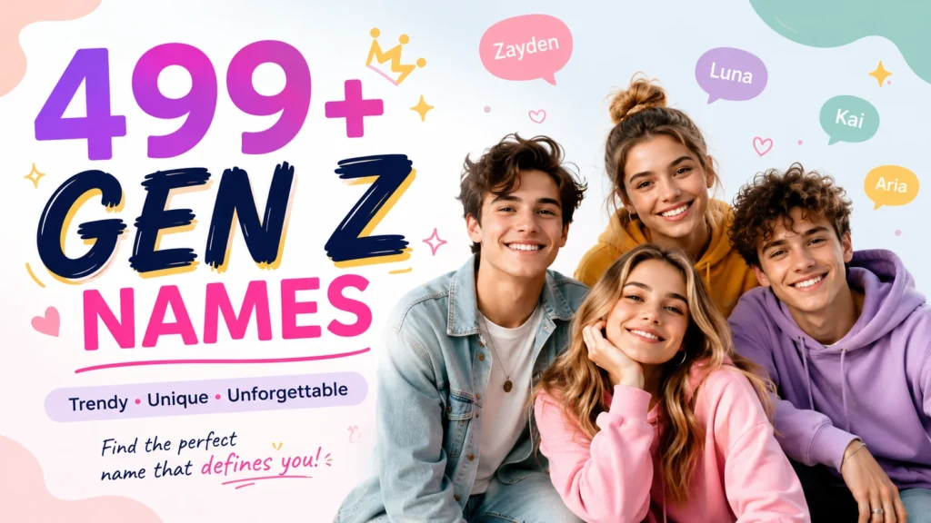 gen z names