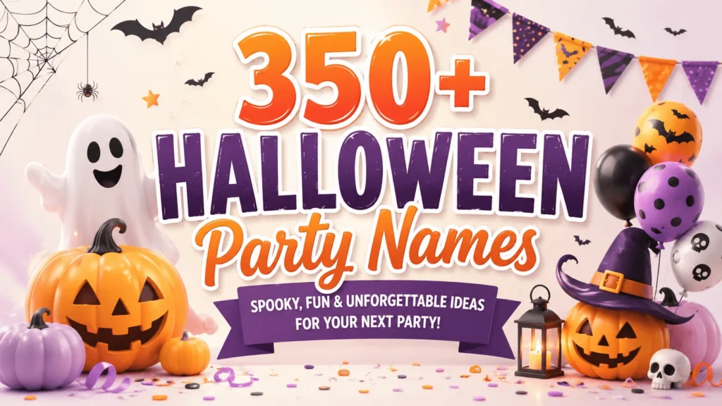 Halloween Party Names