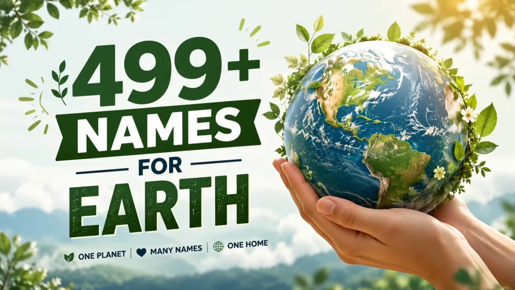earth names
