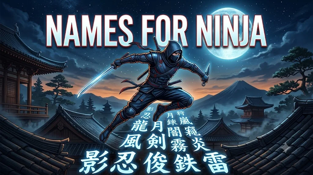 ninja names
