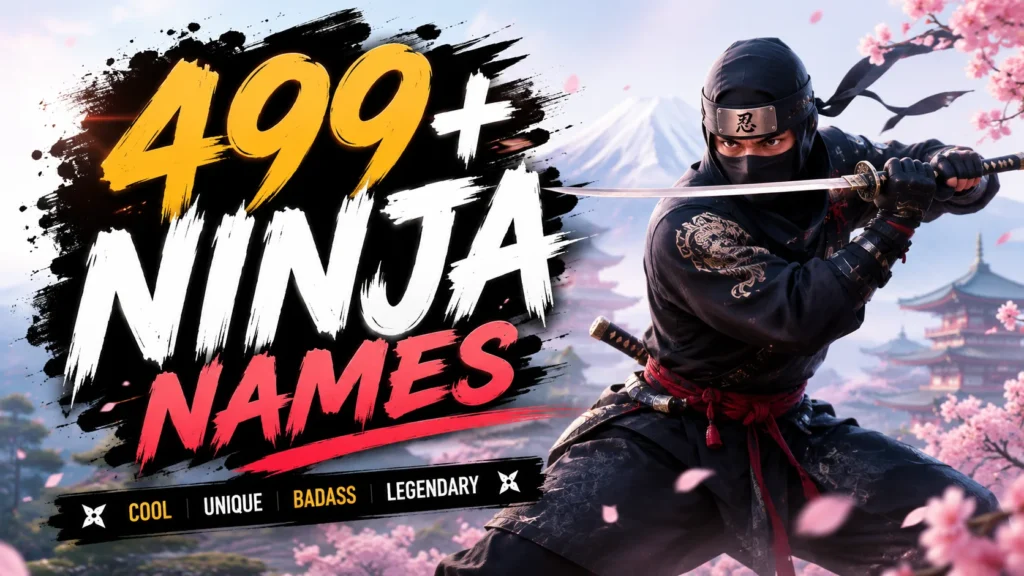 ninja names