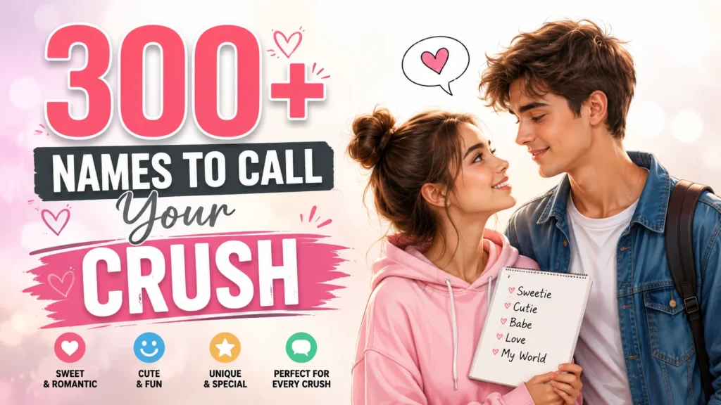 Names to Call Your Crush
