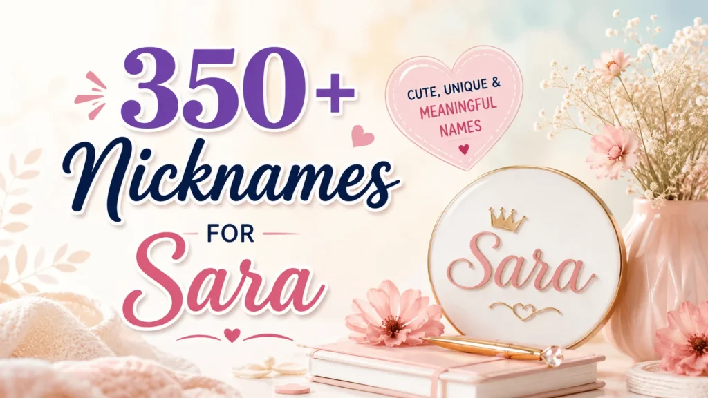 Nicknames for Sara