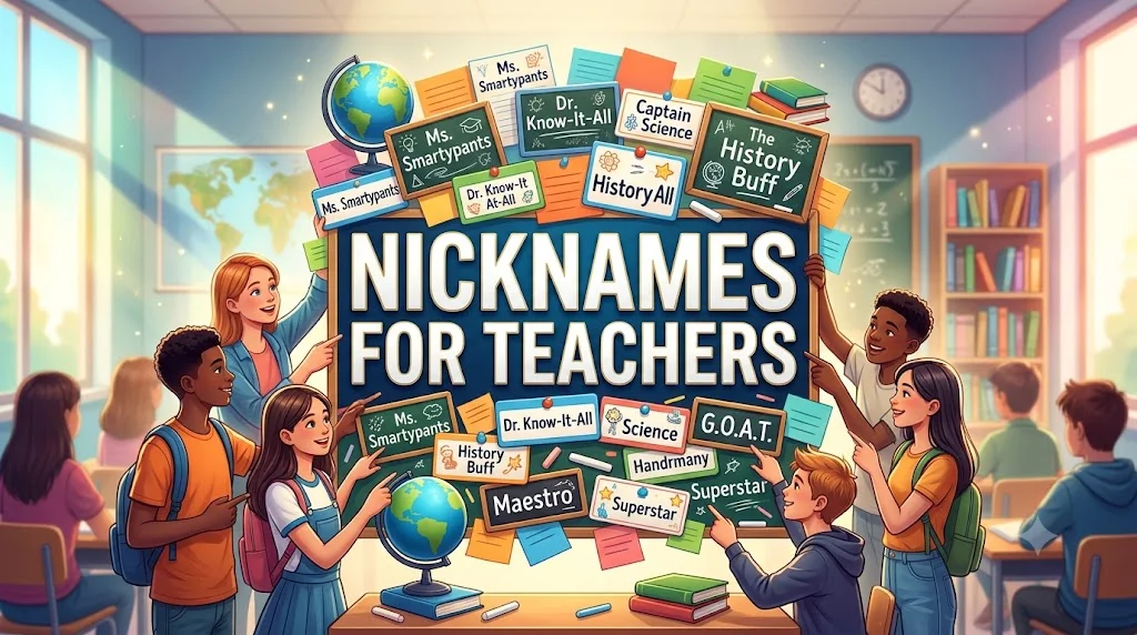nicknames for teacher