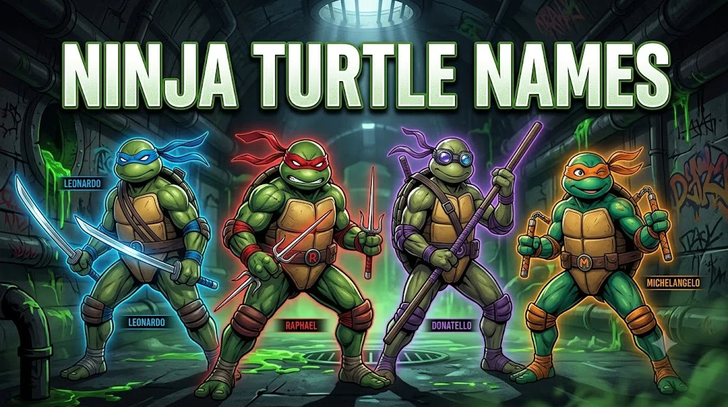 Ninja Turtles Names