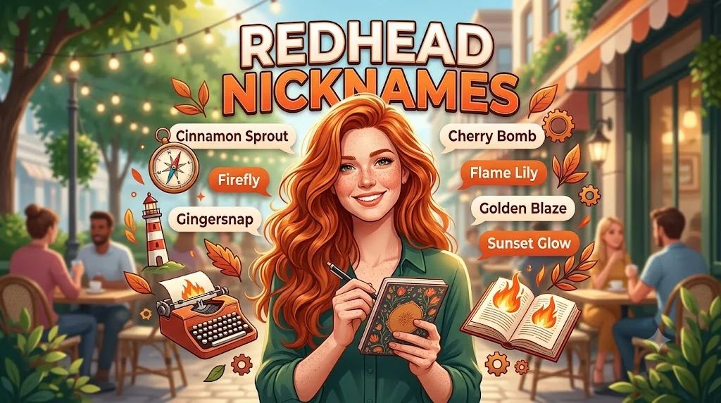 redhead nicknames