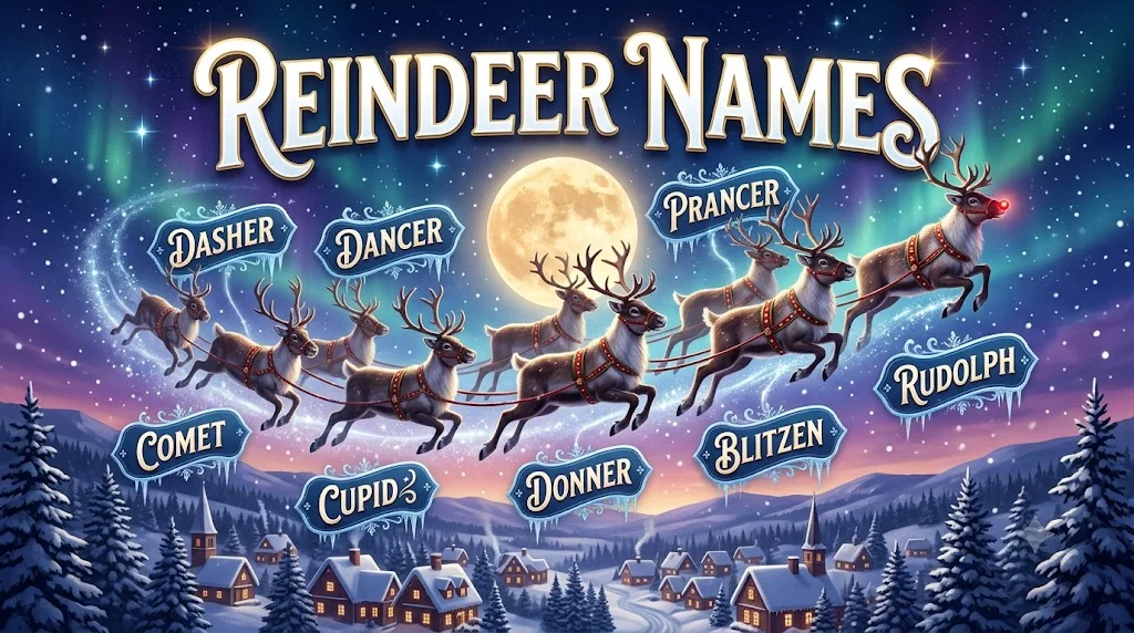 reindeer names