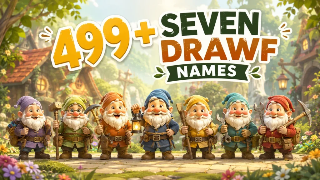 seven dwarf names
