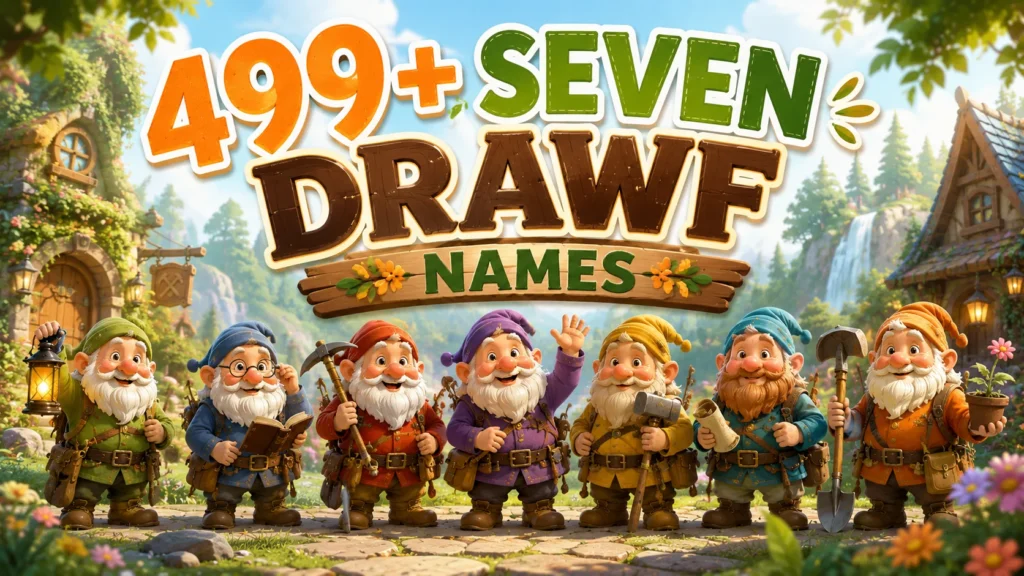 seven dwarf names