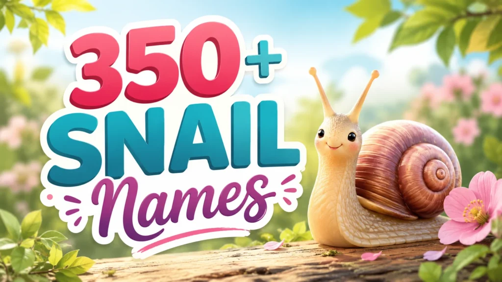 snail names
