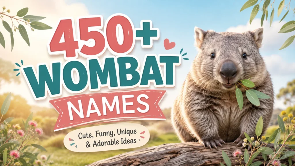 wombat names