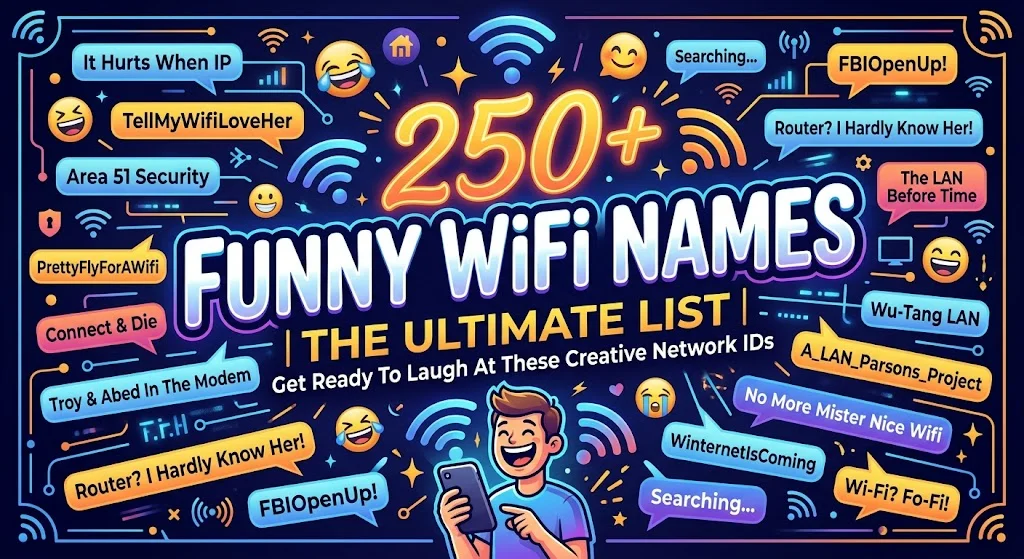 funny wifi names
