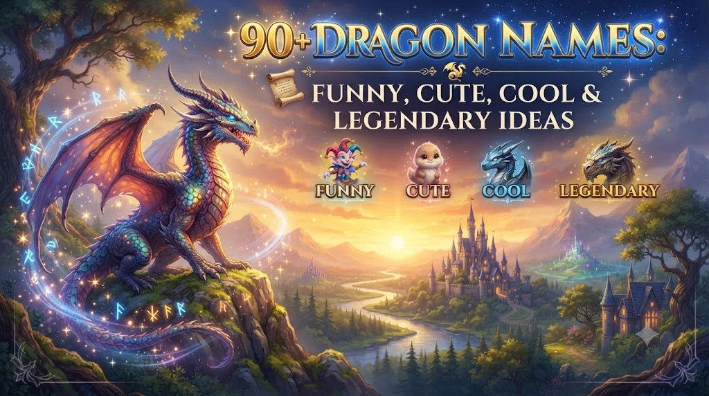 900+Dragon Names: Funny, Cute, Cool & Legendary Ideas 