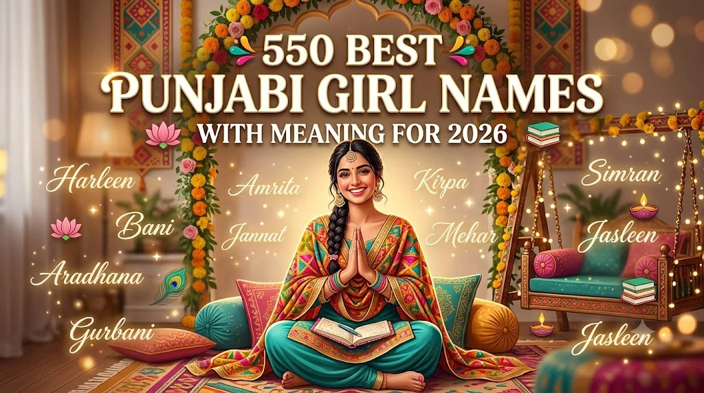 550 Best Punjabi Girl Names With Meaning For 2026