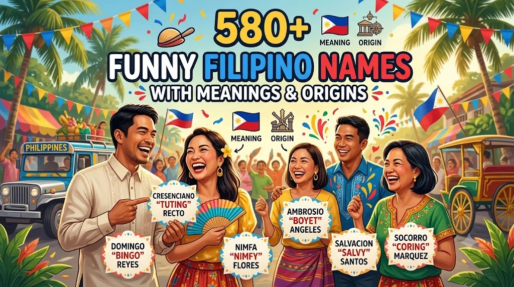680+ Funny Filipino Names with Meanings & Origins
