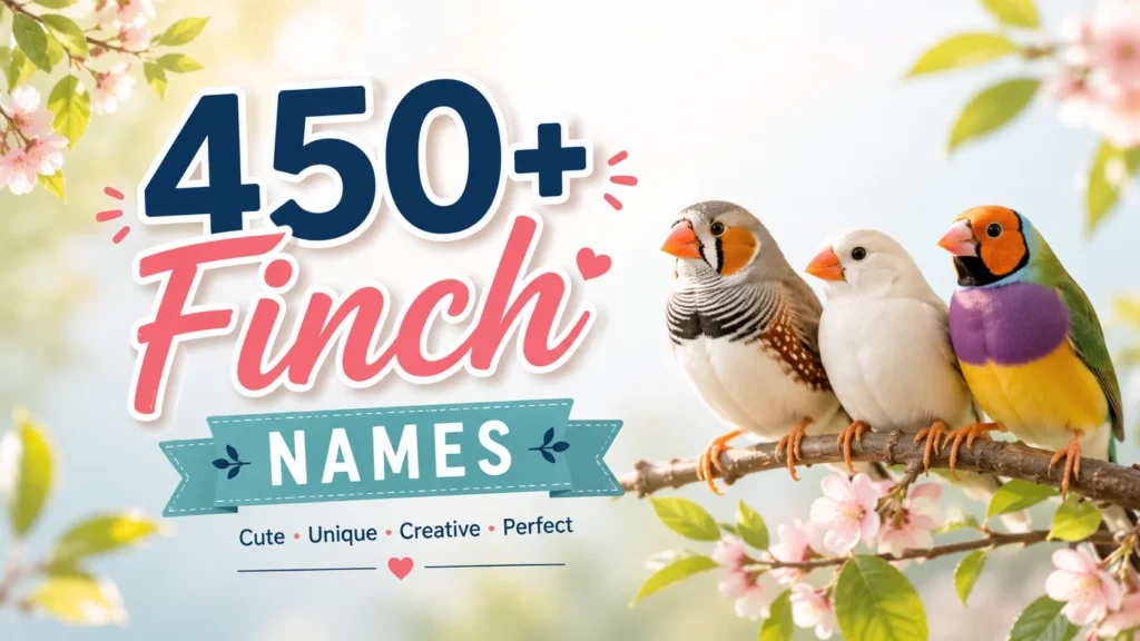 finch names