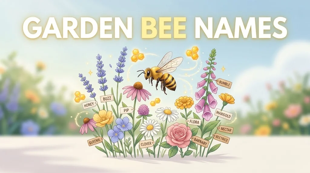 garden bee names