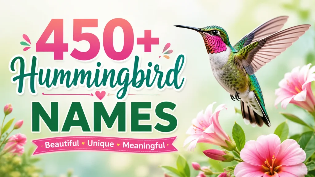 Hummingbird Names