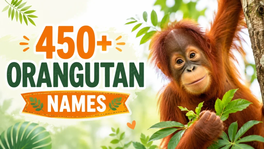 Orangutan names